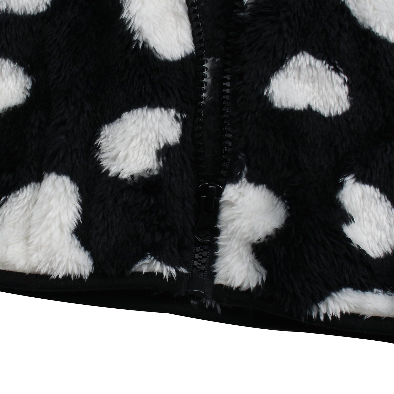 Chaqueta de forro polar con capucha para niñas y niños pequeños, abrigo cálido de invierno