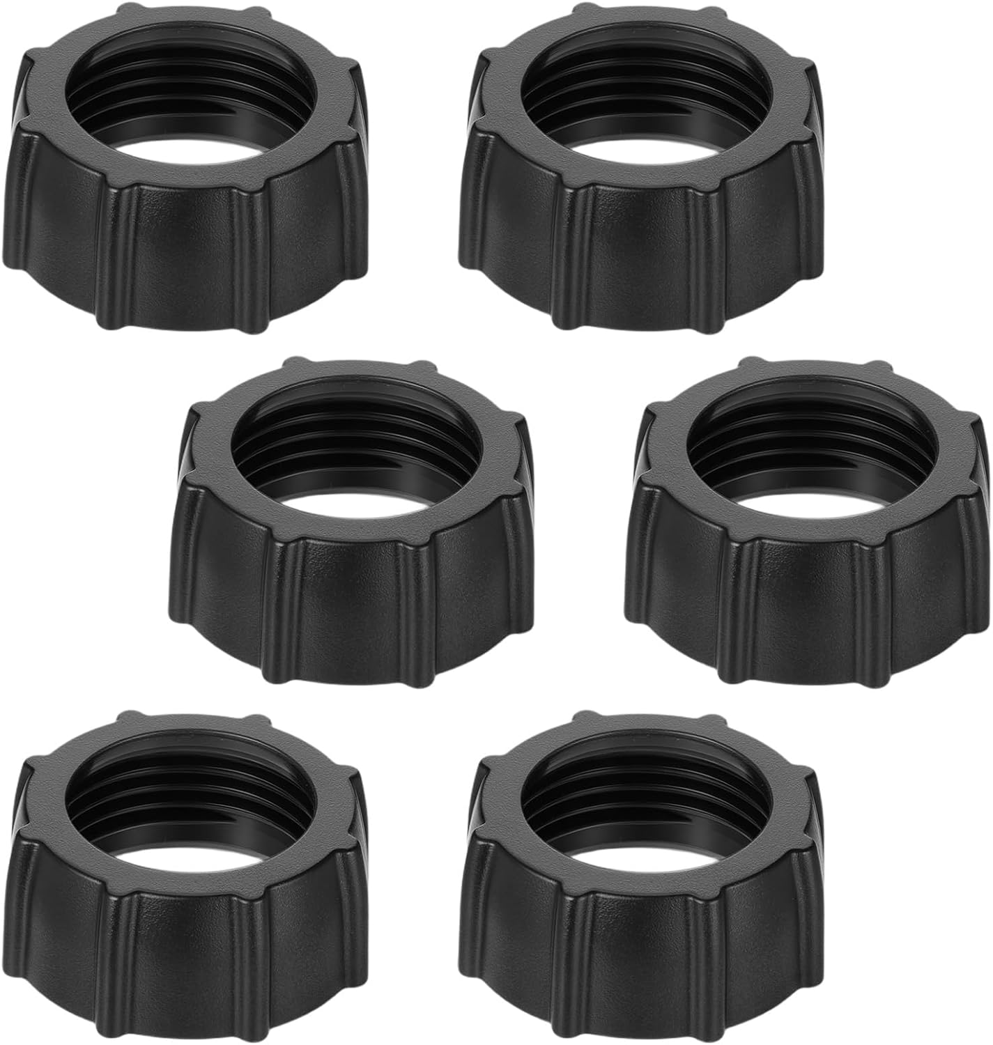 6 Pcs Tightening Nut for Replacement Car Mount Screw On
