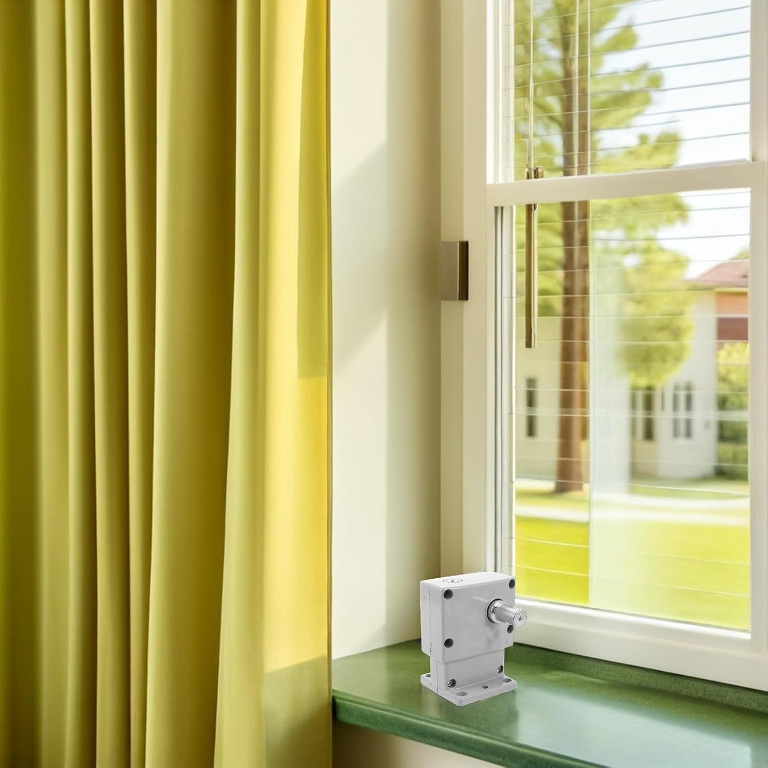 Manual Folding Crank Window Opener for Bottom Hung Awning Windows with Smooth Hand Control Easy Installation Replacement for Travel Trailers and Homes