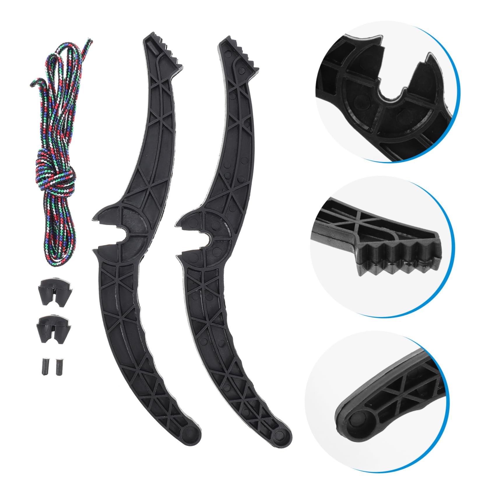 KICHOUSE Professional Snowboard Brake Pad Plastic Brake Handle for Skiing Easy Operation