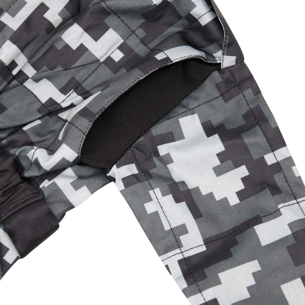 Zorax Interior suave/exterior duradero CUB Niños Motocross CAMO Traje Niños Moto Motocicleta Ropa de carrera Niño ATV Karting Traje General