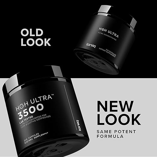 Miniatura 3 de Toniiq 3,552 mg de apoyo de GH de ultra alta resistencia para hombres, píldoras de apoyo de hormona de crecimiento probado en laboratorio de