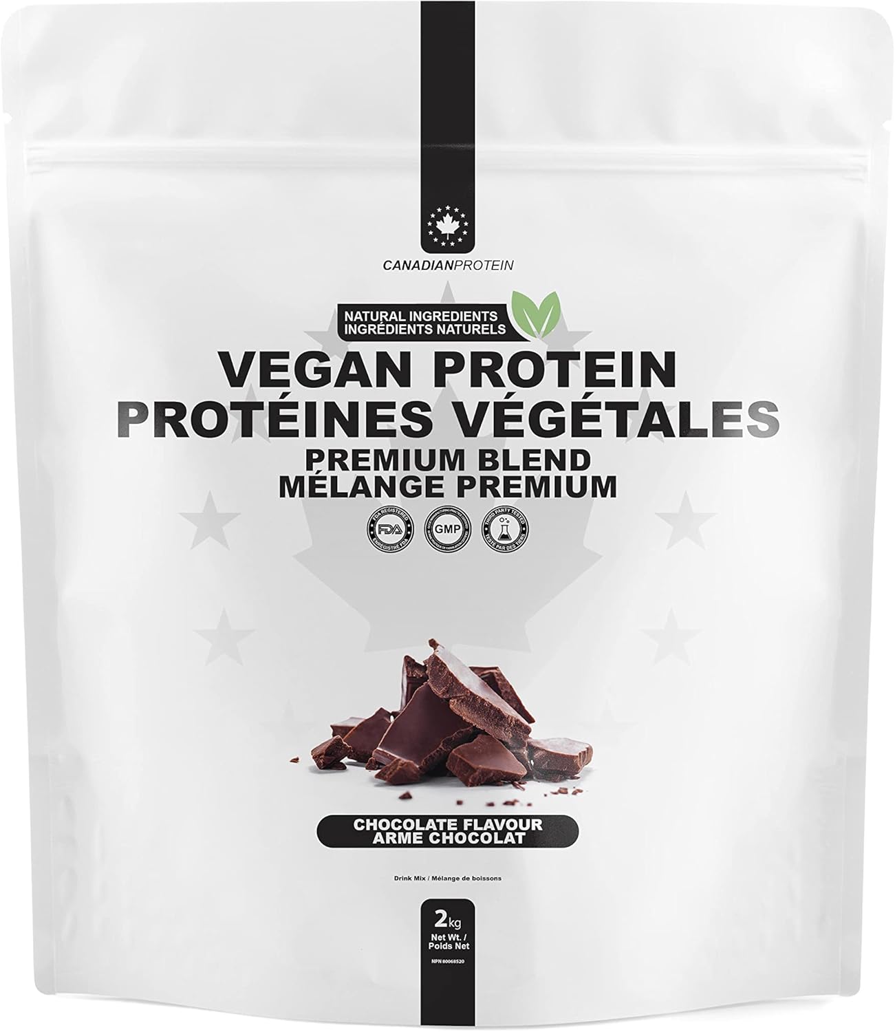 Canadian Protein Vegan Protein Blend Powder 22g of PlantBased Protein