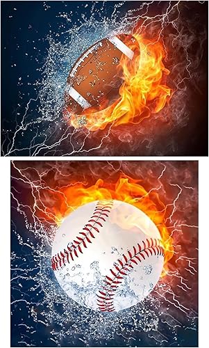 Miniatura 7 de Apomelo Kits de Arte de Diamantes para Adultos Béisbol Pintura de Arte de Diamantes Deportes Bricolaje Taladro Completo Artesanías de Arte