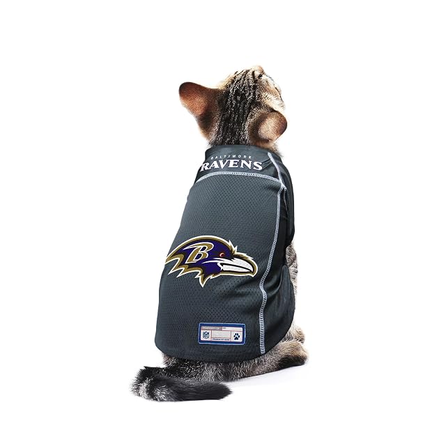 Foto 4 de 6 de Abrigo de la NFL para mascota. - 320134-RAVN-XL, XL, Negro