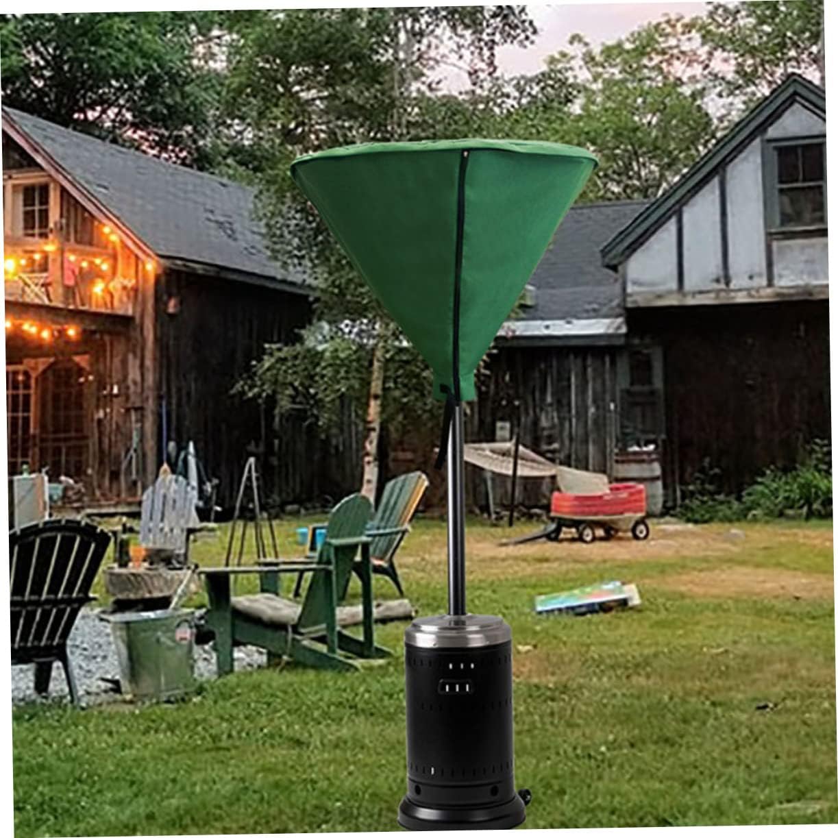 Abaodam Patio Heater Cover Dustproof Shield for Outdoor Heater Protects from Rain Wind and Dirt for Garden and Patio Use
