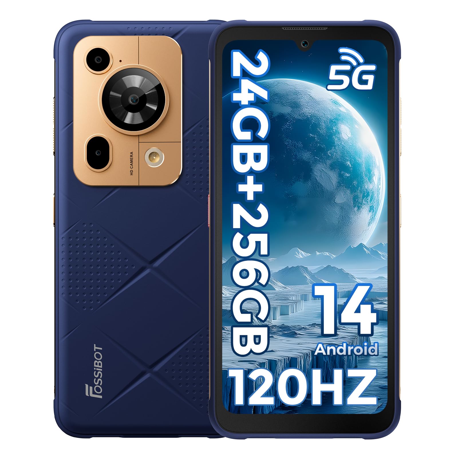 Amazon.com: FOSSIBOT F112 Pro 5G Rugged Smartphone Unlocked