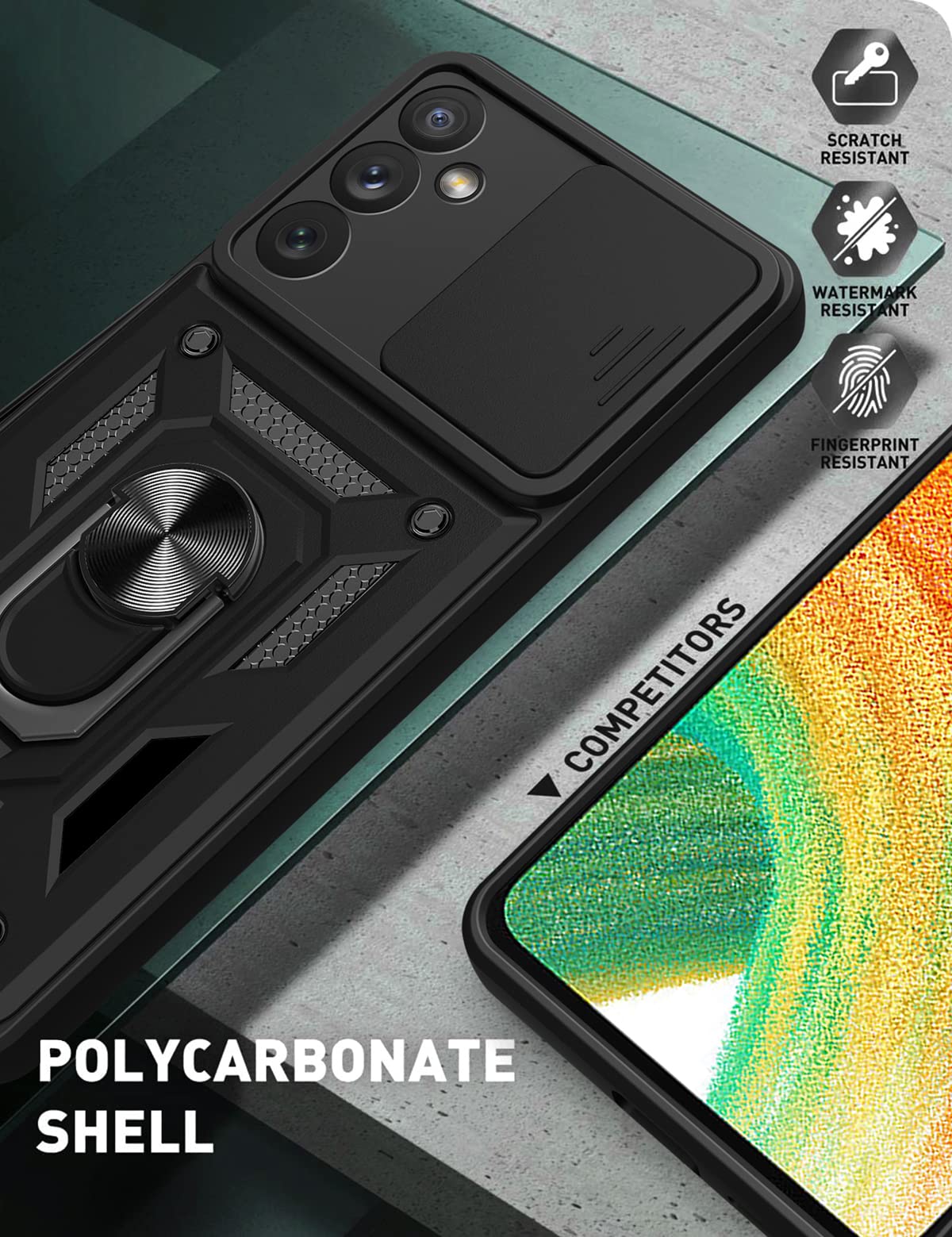 Cover Premium In Pelle Per Motorola Moto Edge 40 Neo 5G, Design Con Quadrante Orologio, Supporto Magnetico, Antiurto, Bumper, Verde