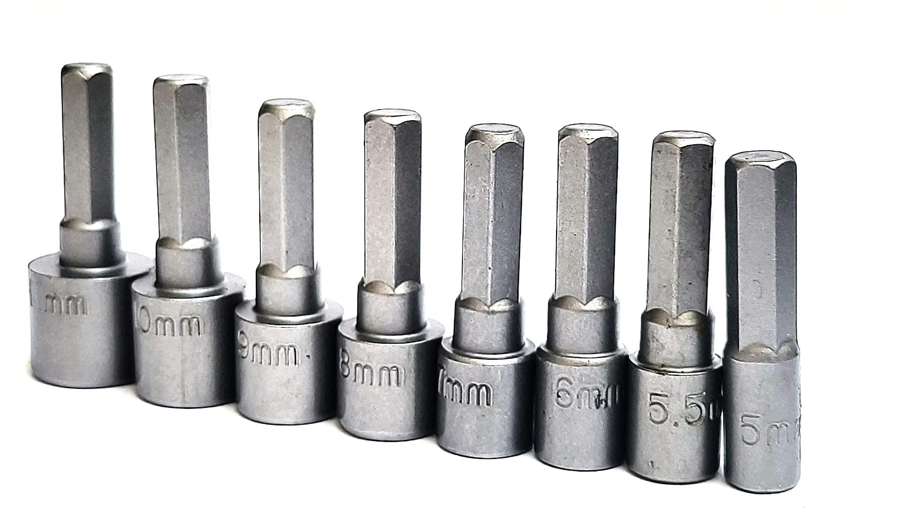8pc 1/4" Hex Shank Nut Driver Set