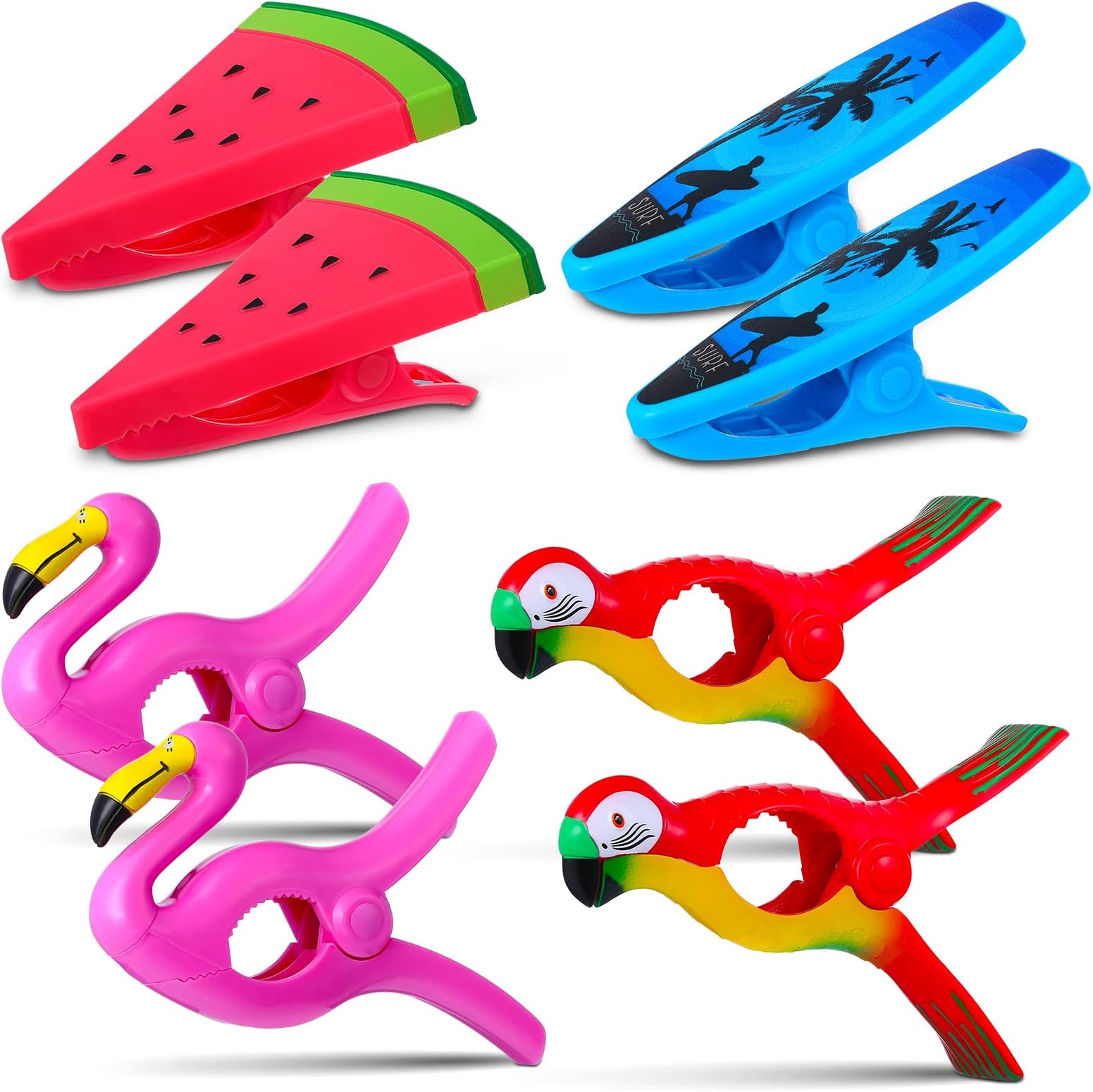 10 Pcs Beach Towel Clips Holders Portable Towel Clips for