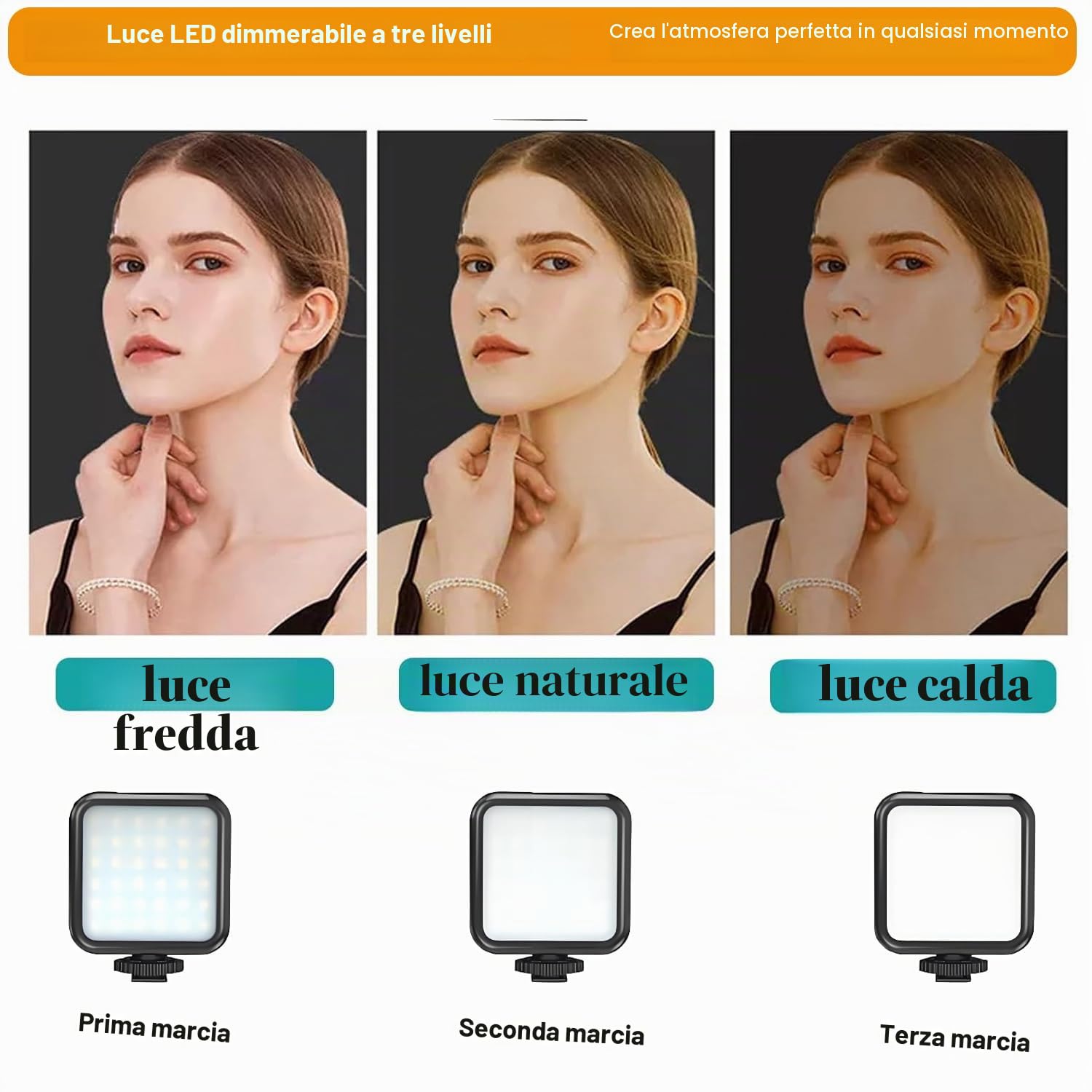 Kit di presa video Vlog professionale per smartphone e fotocamera: microfono, luce LED, treppiede regolabile, supporto telefono, ideale per YouTube, TikTok, Live Streaming, fotografia