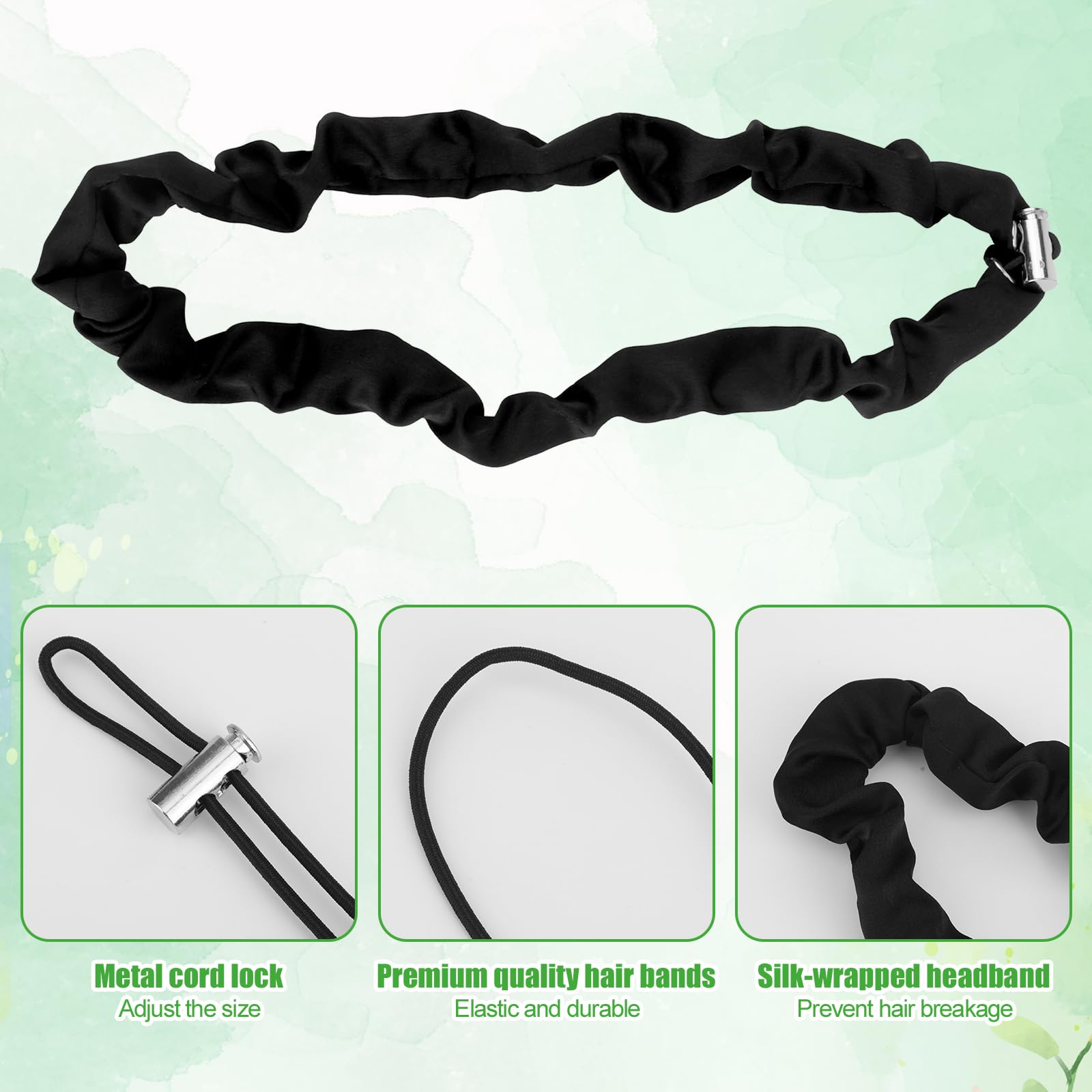 3pcs Adjustable Hair Ties - Image 4