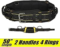 Vista 2 de Cinturón de herramientas acolchado para electricista Tradesman Pro Cinturón de herramientas acolchado con soporte de espalda acolchado de espuma