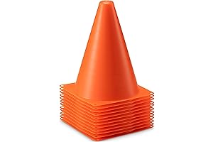 Sports Training Aid: Enhanced Agility, Coordination & Speed with Our Mini Traffic Cones