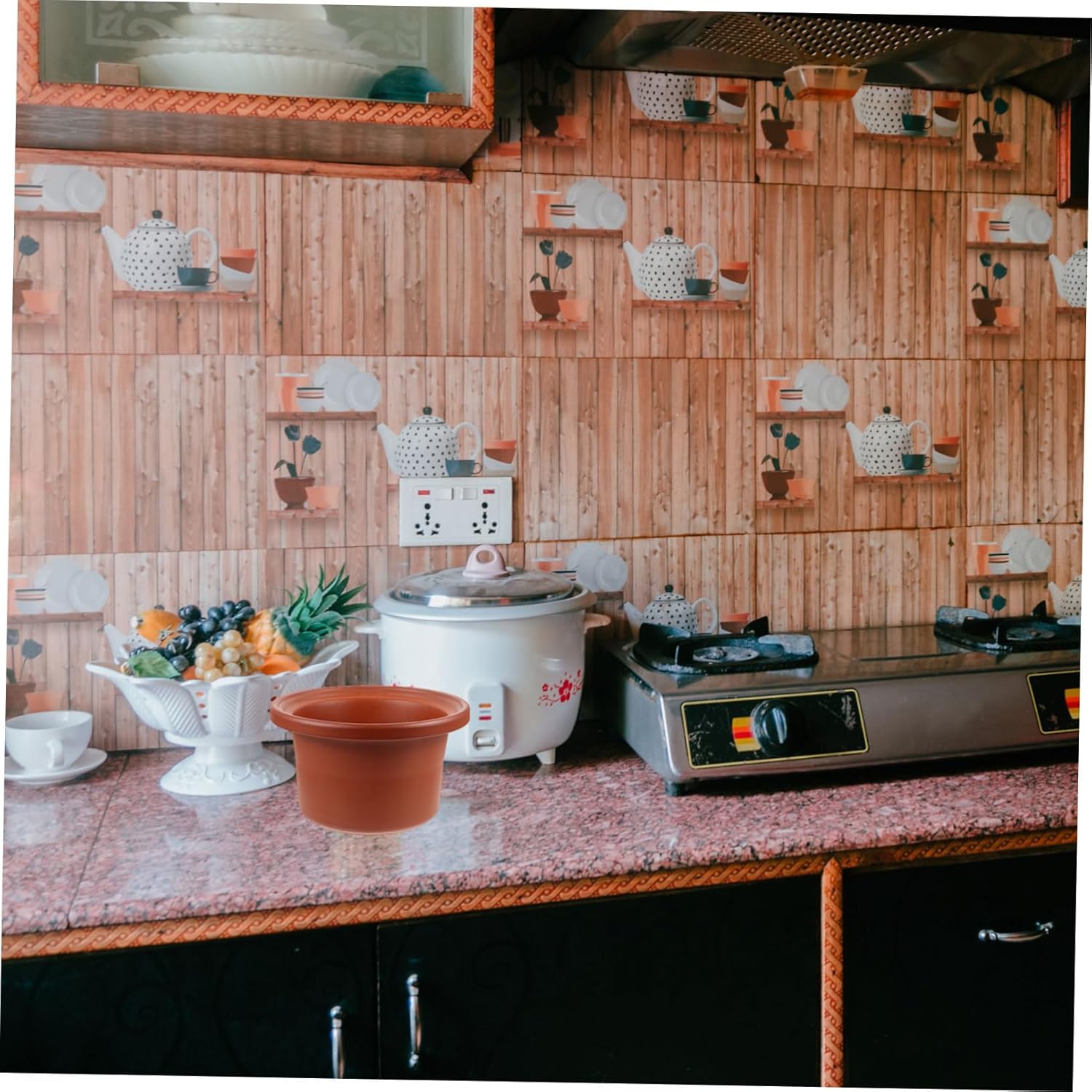 Ceramic Slow Cooker Insert Induction Stock Pot Liner Electric Pots Accessories