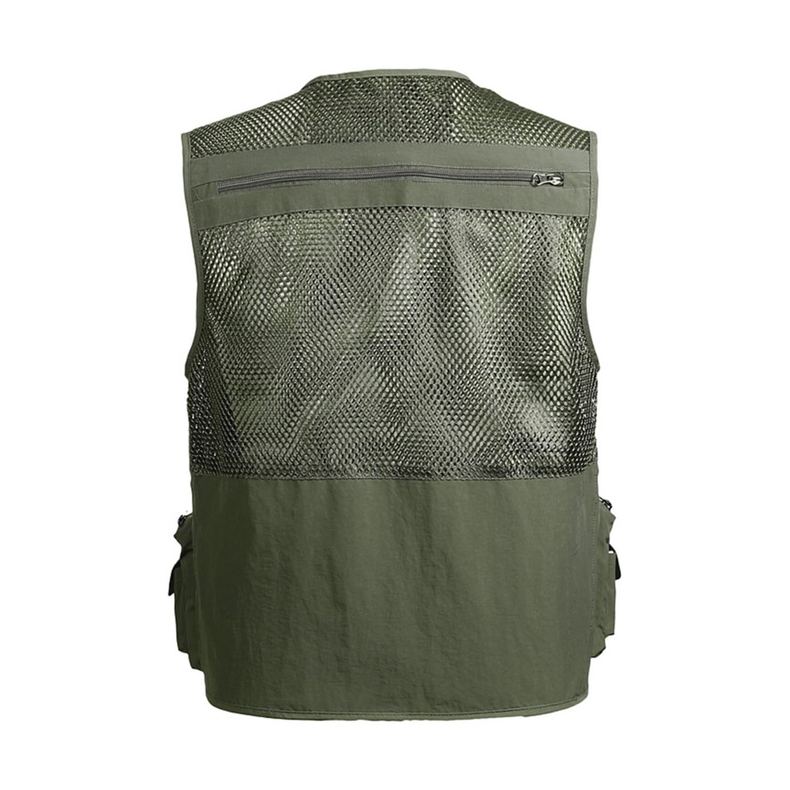 Gilet Da Pesca In Rete Traspirante Viaggio Con Cerniera