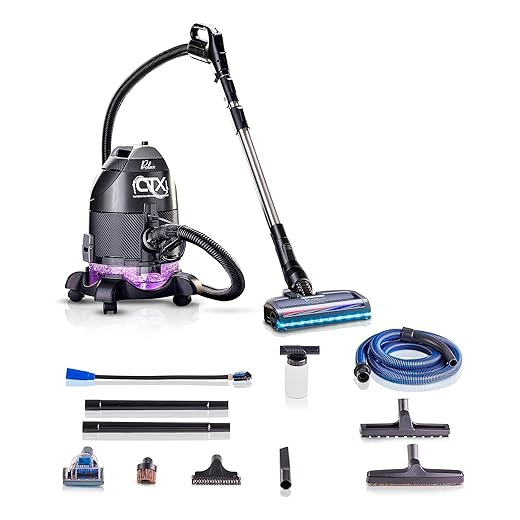 Prolux CTX Water Filtration Bagless Canister Vacuum Cleaner - Hardwood and Light Carpet Edition