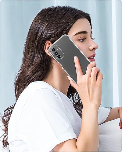 Miniatura 6 de FNTCASE Funda para Samsung Galaxy A14-5G Funda protectora transparente a prueba de golpes con protector de pantalla incorporado - Funda delgada y