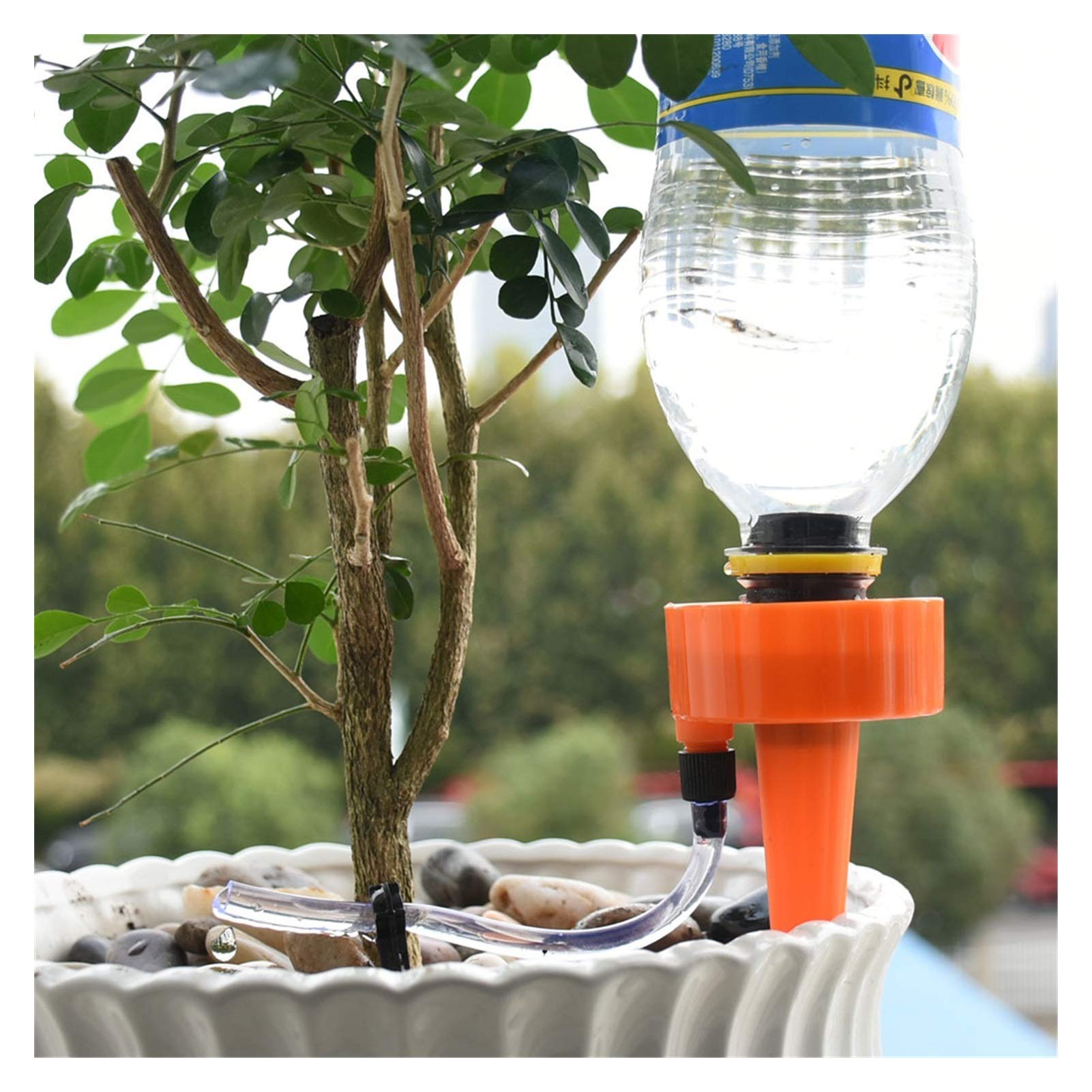 sistemas de riego riego eficaz Sistema de riego automático por goteo for plantas de interior (50 unidades)