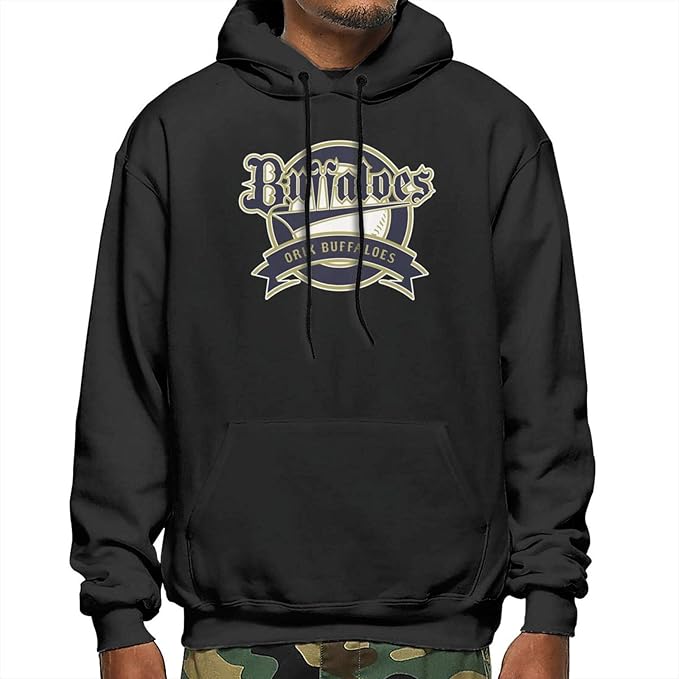 Amazon Co Jp Orix Buffaloes メンズ 流行 Logo 長袖 野球ジャケット スタジャンパーカー 秋 長袖 厚手 防寒 防風 登山 ゴルフウェア アウター おしゃれ ファッション