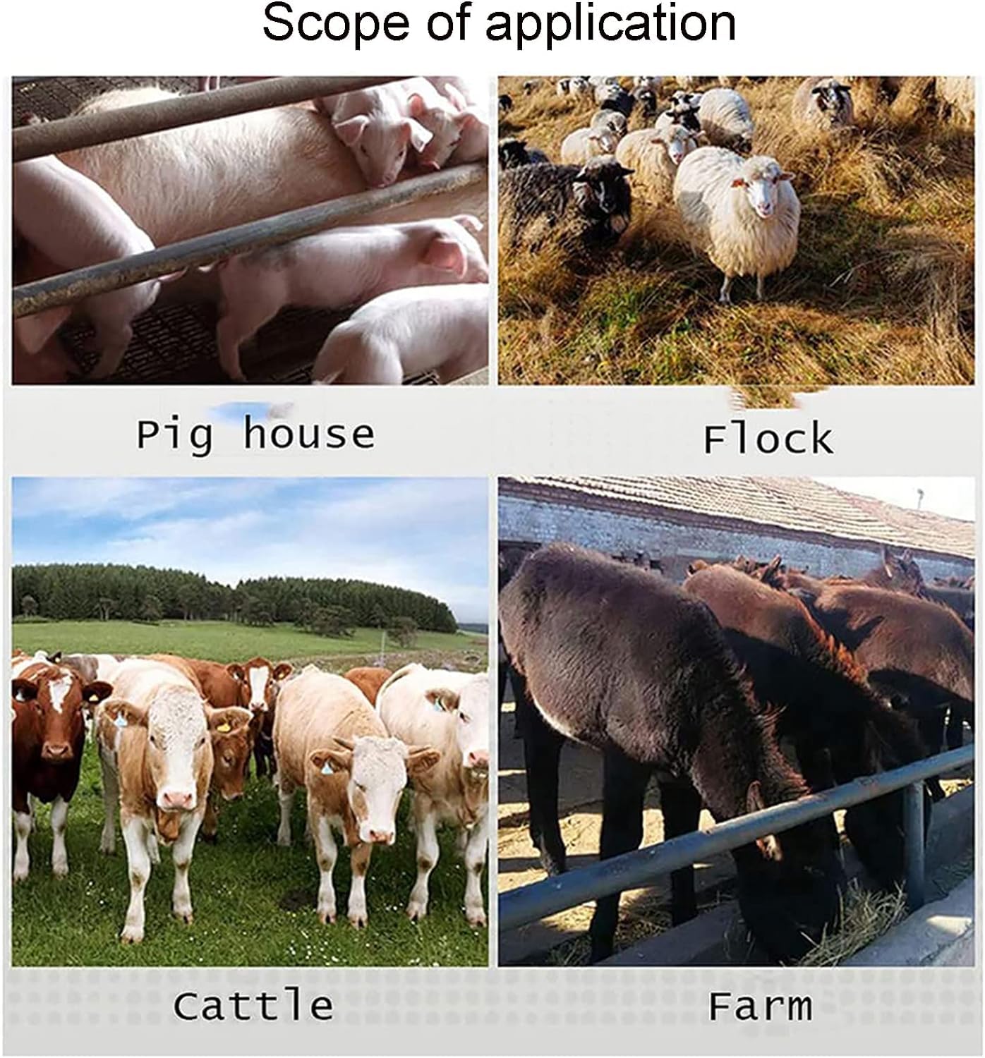 Jeringa para Ganado Agrícola, Jeringa de Inyección Continua Ajustable, Jeringa de Plástico para Animales de Acero Inoxidable, para Ganado como Cerdos, Vacas, Ovejas Y Pollos,30ml