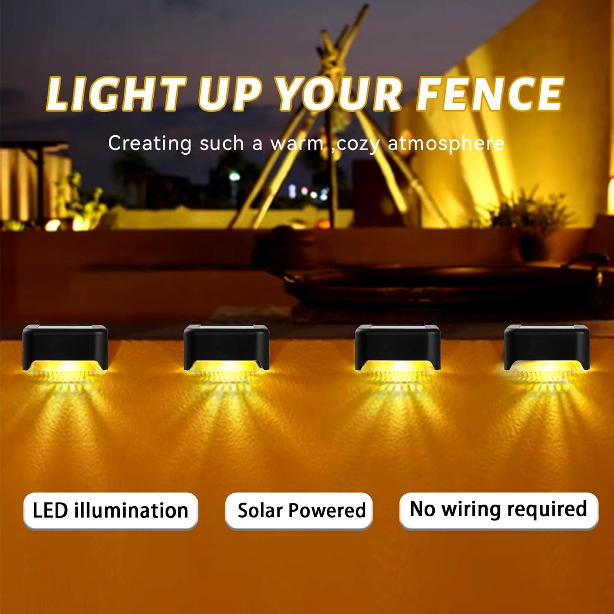 BRITSPEAR Solar Lights - Outdoor Garden Lighting -5