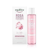 Equilibra, Olio Corpo, Azione Elasticizzante, Aiuta a Prevenire le Smagliature, 150ml, Non Unge, Estratto Rosa Damascena, Acido Ialuronico Basso Peso, Olio di Rosa Mosqueta, Meadowfoam Oil, Vitamina E