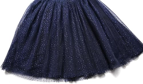Miniatura 4 de Bonny Billy Falda clásica con tutú brillante de tul para niñas
