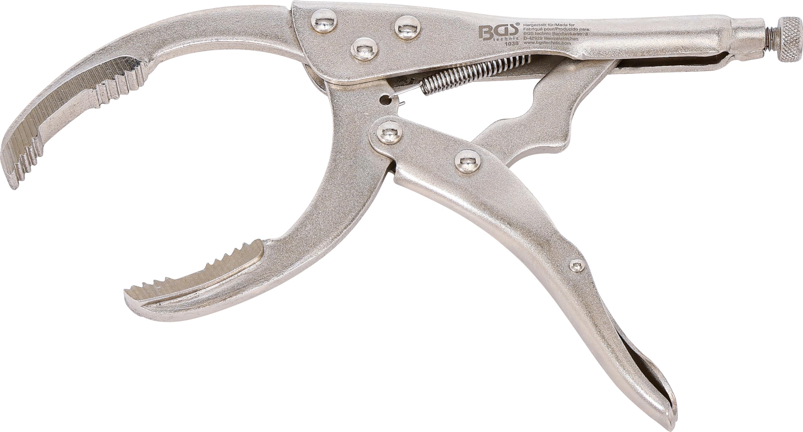 BGS 1038 | Grip pliers for oil filter | Diameter 53-115 mm | 230