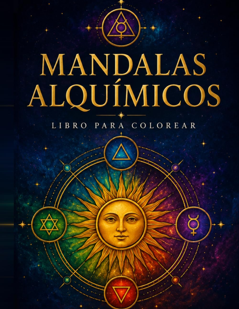Mandalas Alquímicos: Libro para colorear