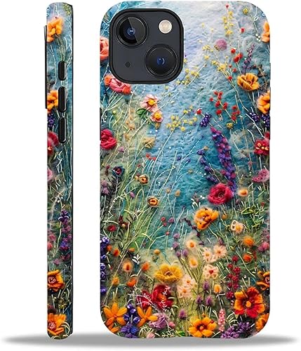 Miniatura 69 de Funda para iPhone 11 Pro Max, flores rojas coloridas 2 en 1, carcasa rígida + silicona, a prueba de golpes, protección contra caídas compatible con