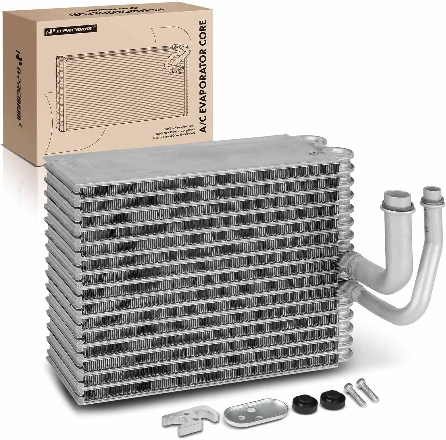 A-Premium AC Evaporator Core Compatible with Volkswagen Touareg 2004-2018 & Audi Q7 2007-2015, Q7 2008 V8 4.2L & Porsche Cayenne 2006/2009-2010