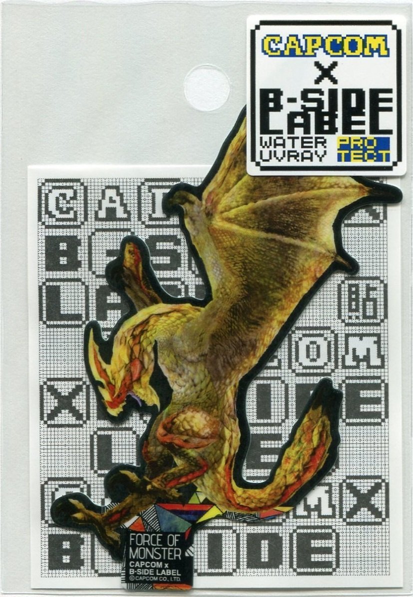 Amazon | CAPCOM×B-SIDE LABELステッカー MH セルレギオス