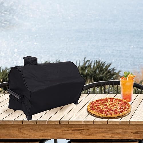 Miniatura 5 de Cubierta de parrilla de carbón para parrilla de mesa Oklahoma Joe's Rambler 19402088 7388393P06 poliéster 600D resistente al agua