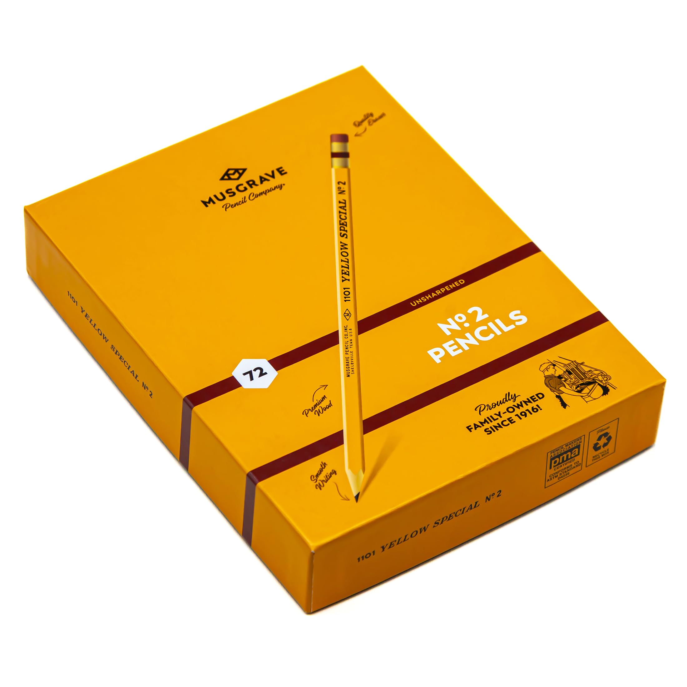 Musgrave Pencil Company 1101 Yellow Special™ (72)