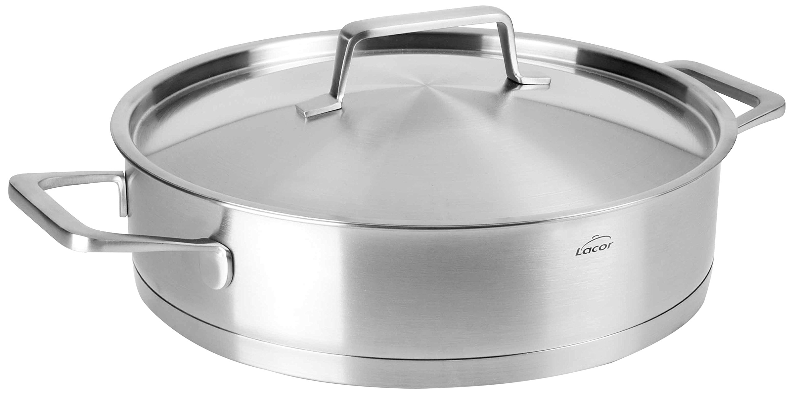 Lacor Round Dish with Lid Foodie 24X6.5Cm