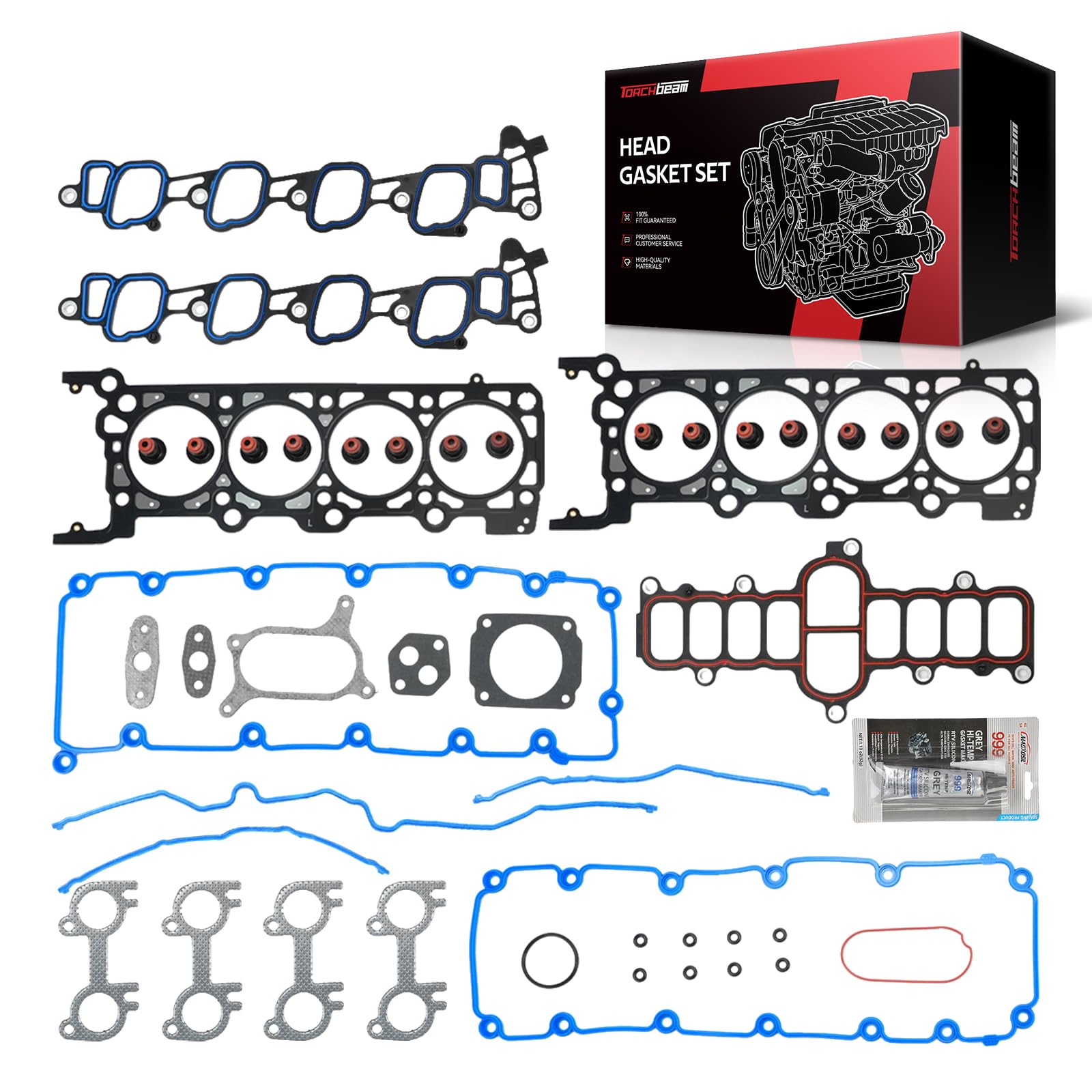 Torchbeam HS9790PT-15 Head Gasket Set for F-150/Expedition 2000-2004 5.4L