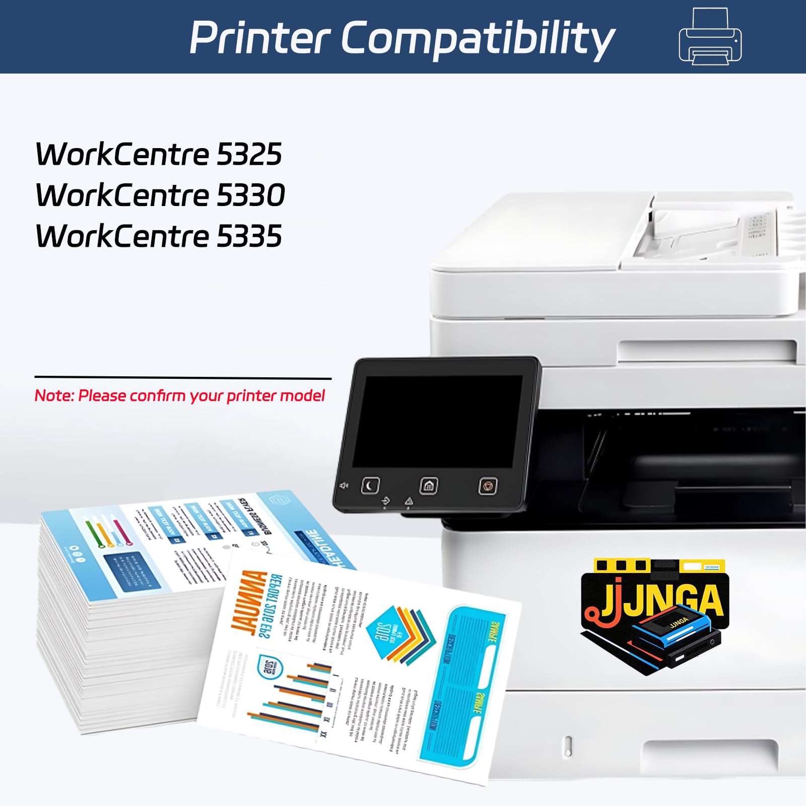 126K29392(110V) Fuser Unit is Compatible for Xerox WorkCentre 5325 WorkCentre 5330 WorkCentre 5335 Printers, with a Capacity of 350000 Pages and a Very Good Printing Experience (2 Set)