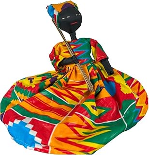 Handmade African Doll – Artisan Crafted Cultural Toy for Kids & Adults