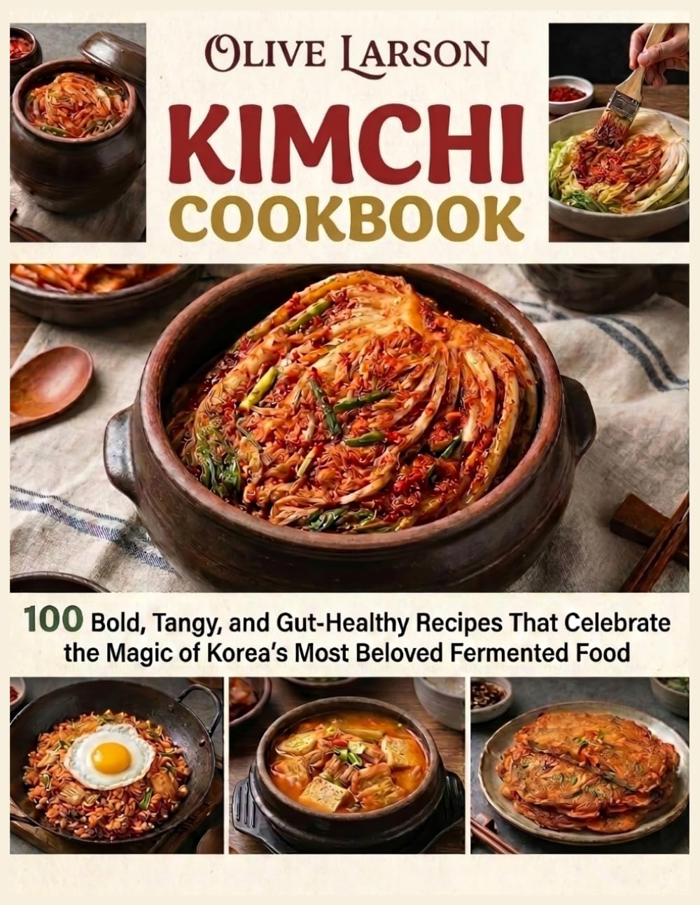 Kimchi Cookbook: 100 Bold, Tangy, and Gut-Healthy Recipes That Celebrate the Magic of Korea's Most Beloved Fermented Food