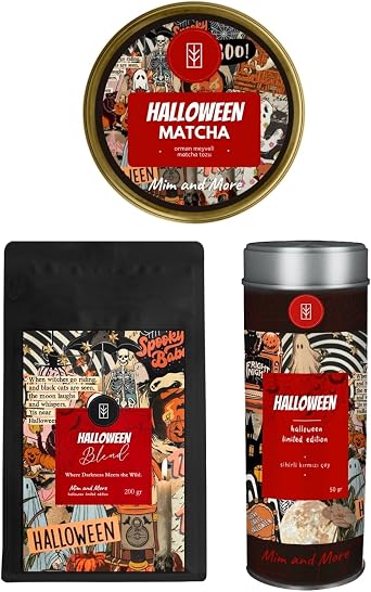 Halloween Set 2025 - Matcha, Tea & Coffee Set