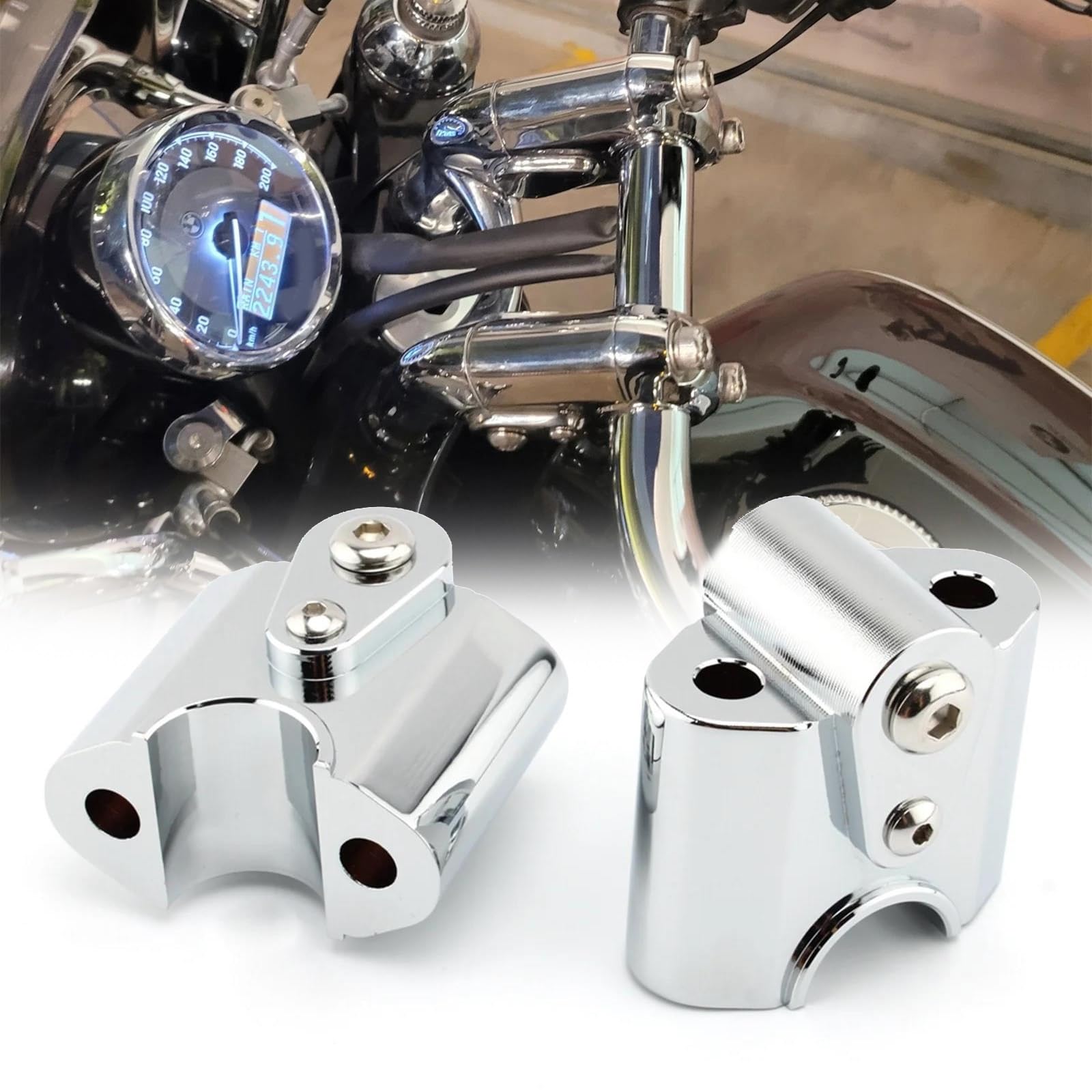 Adaptateur de levage de guidon R18 compatible tous modèles pour confort moto