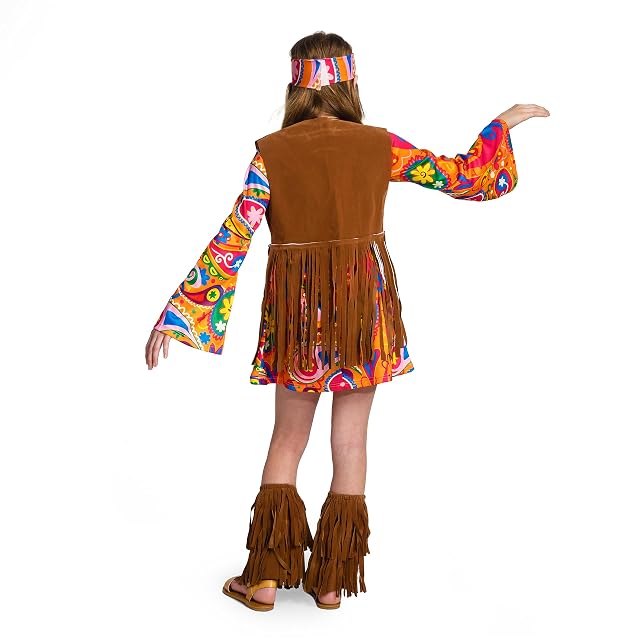Foto 7 de 8 de Spooktacular Creations Disfraces de Hippie para Niñas