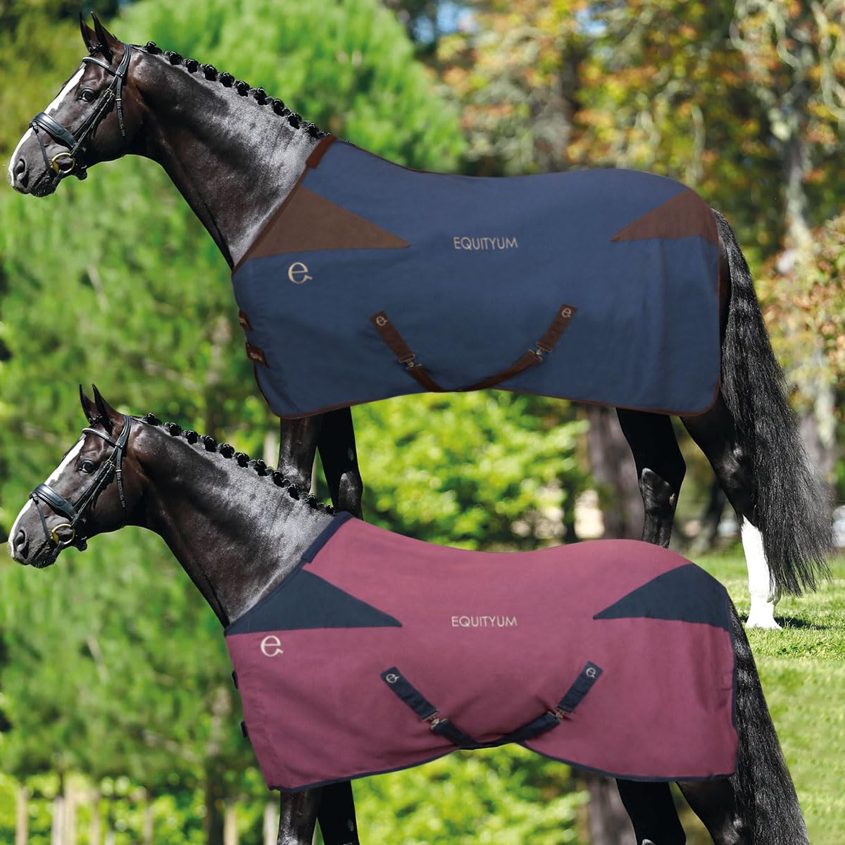Couverture en coton Equityum Leilah 120 cm bordeaux pour éviter les coups de froid