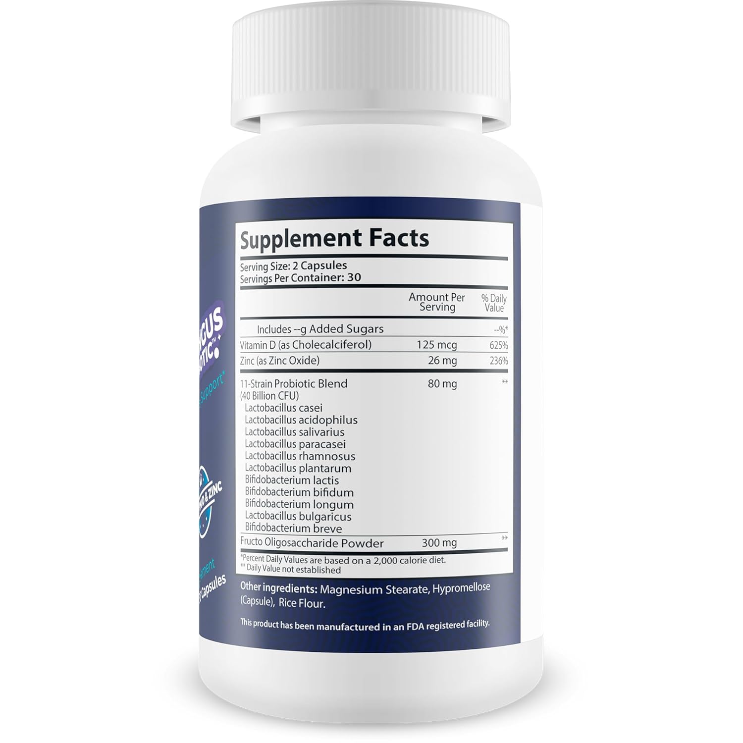 Clear Nail Fungus Probiotic - Best Natural Fungus Treatment Pills for Toenail and Nail Fungus Removal