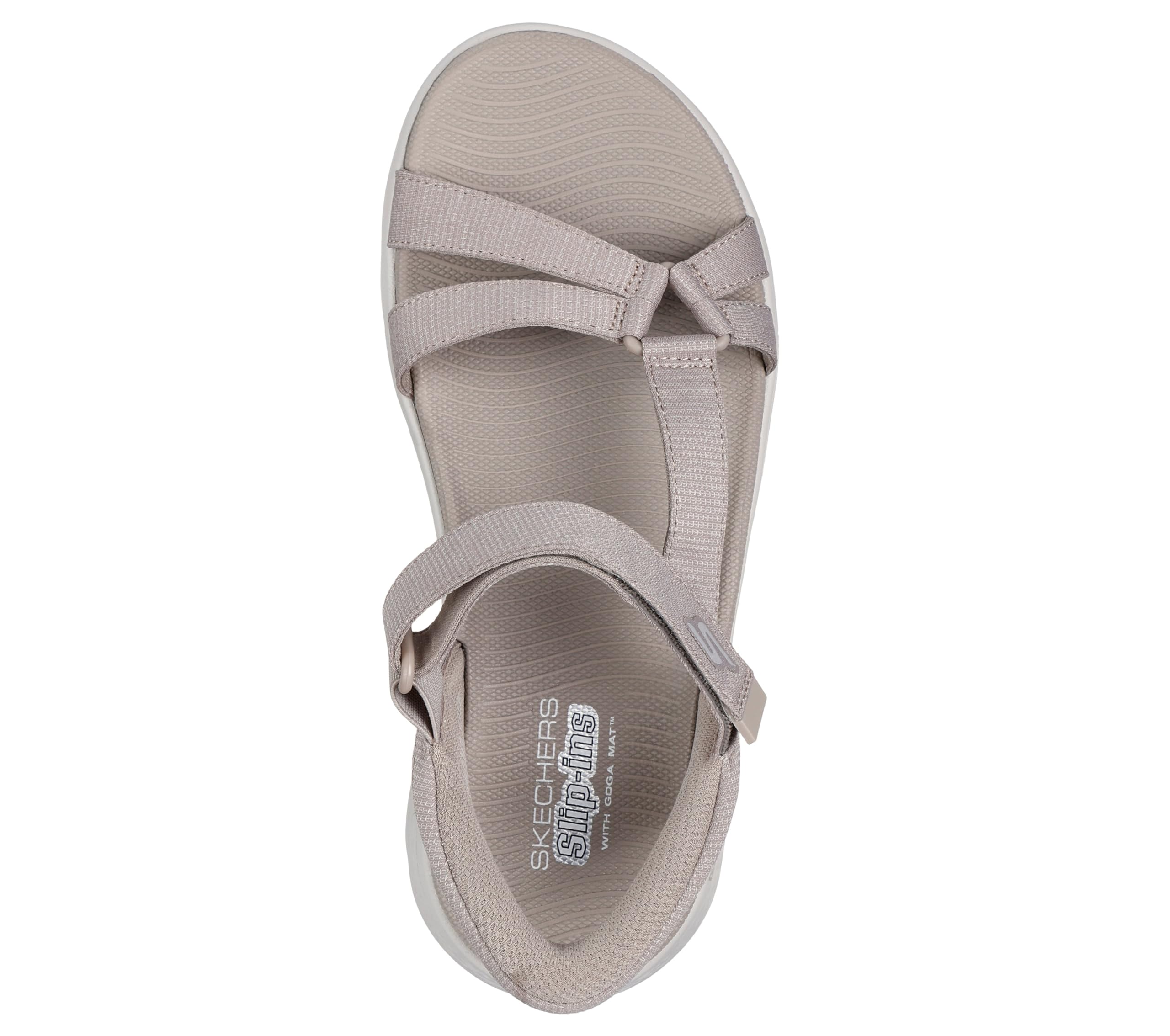Skechers Go Walk Flex Sandal Illuminate Hands Free Slip-ins Sandalias para pescador Mujer