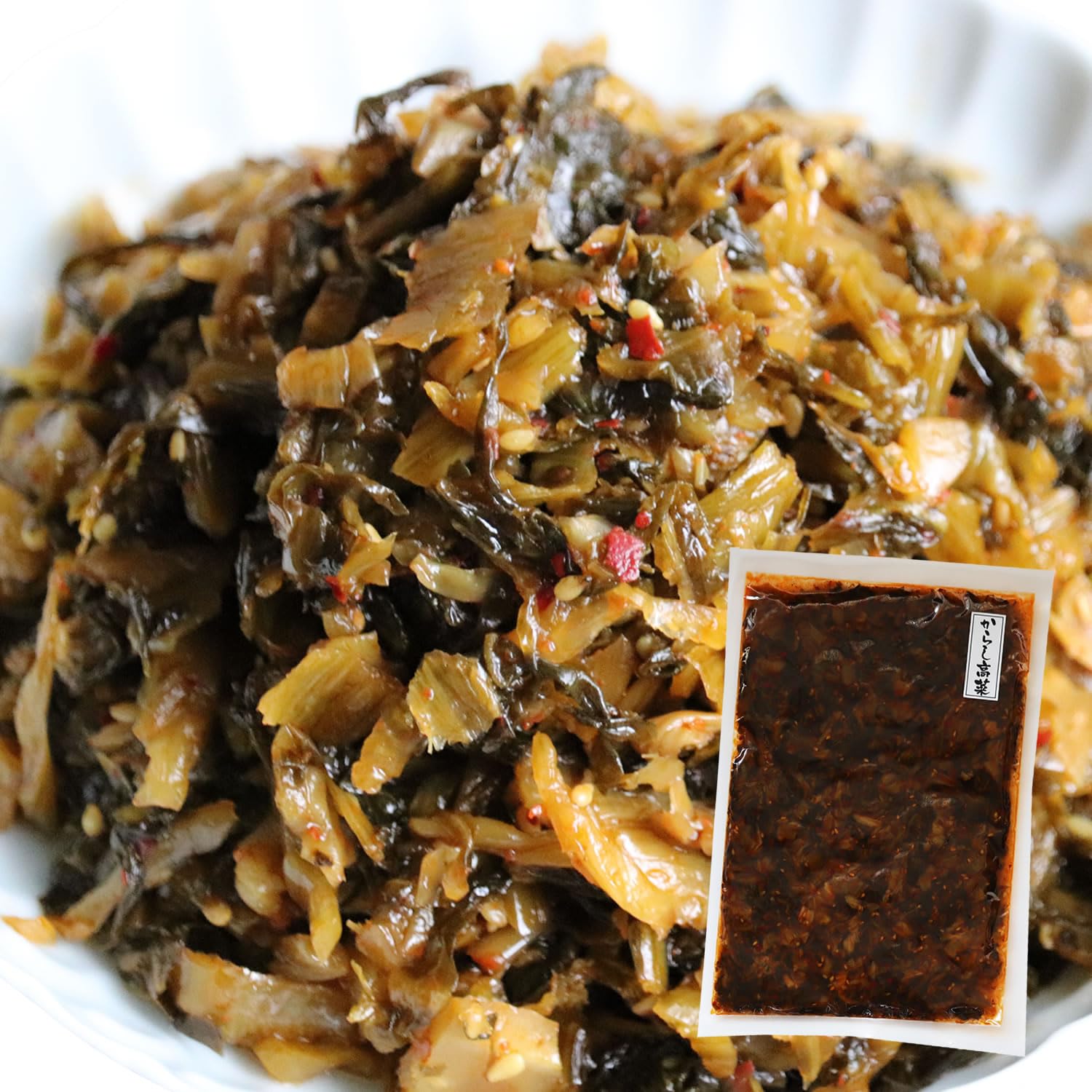 大地の生菓 福岡県産 辛子高菜 大地のからし高菜 定番からし高菜 高菜漬け ピリ辛 ご飯のお供 国産 保存食 おにぎり ラーメン トッピング チャーハン おつまみ