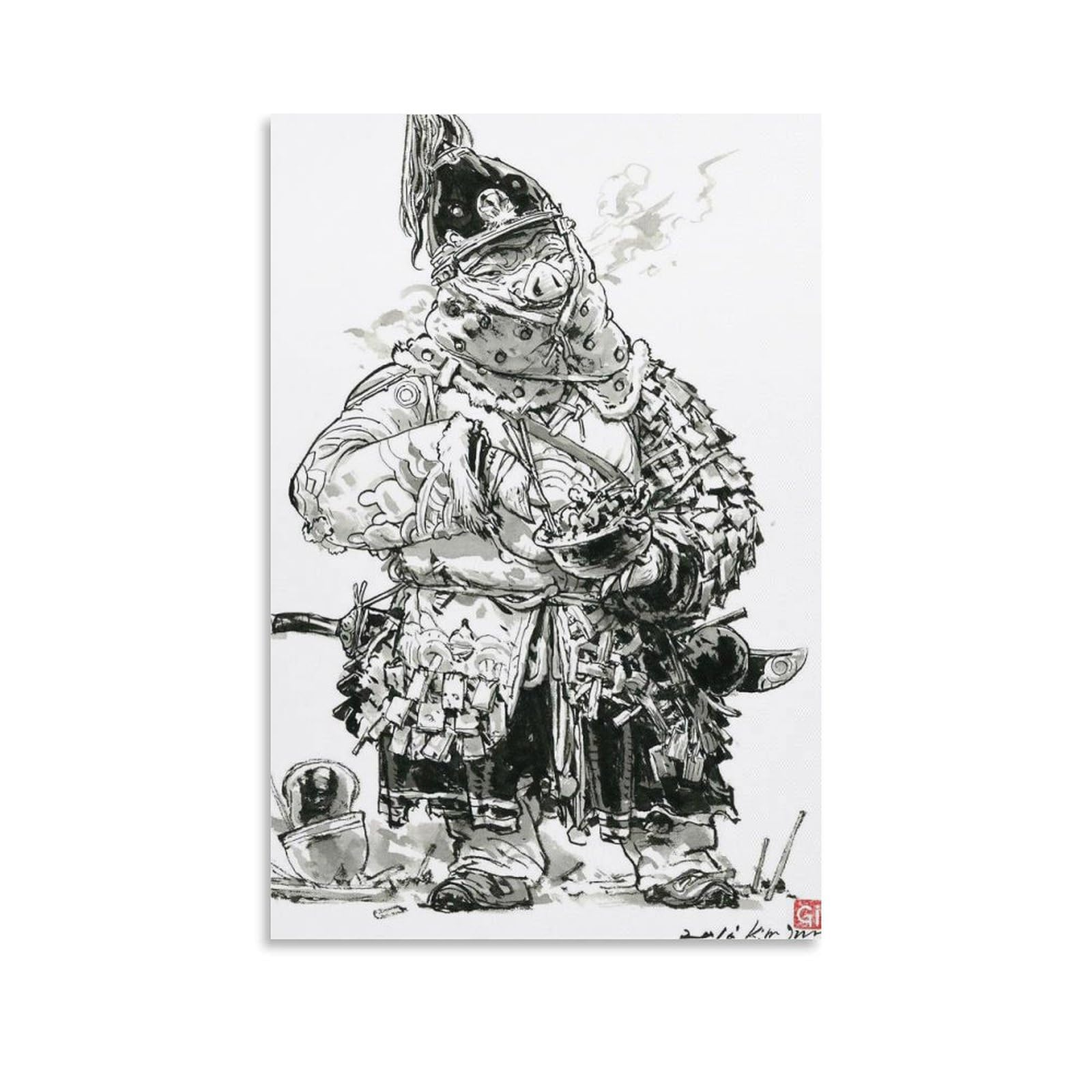 Amazon.co.jp: キム・ジョンギ 金政基 Kim Jung-gi 絵画 アート