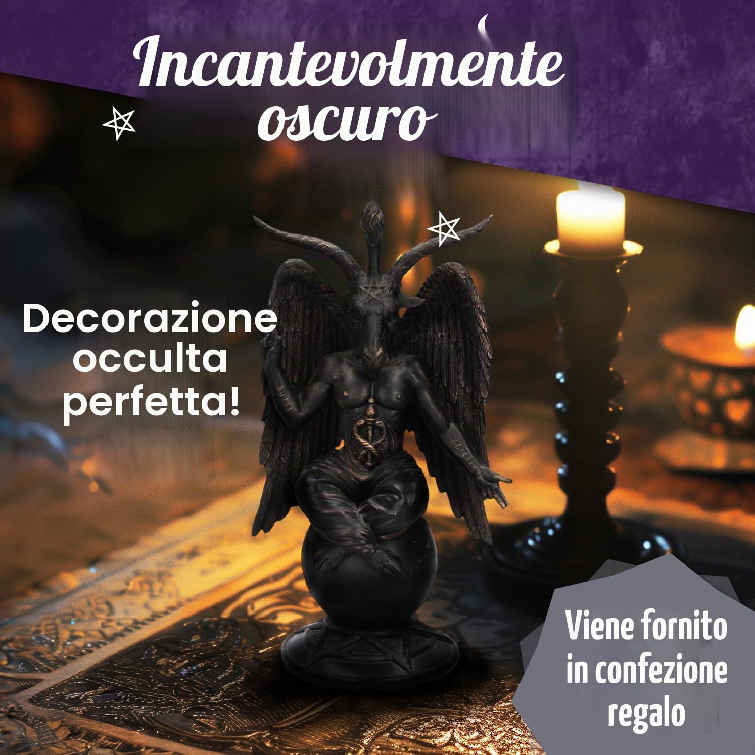 Nemesis Now Baphomet Antiquity Non Specificato Statuetta standard poliresina