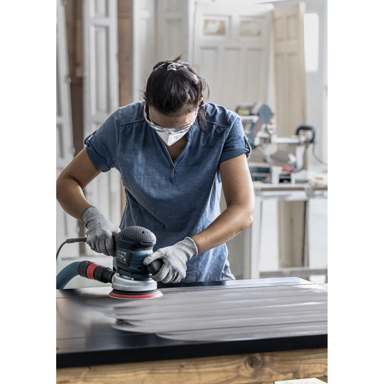 Bosch Multiloch-Pad150mm weich M8+5/16| 2608900006 Expert Range